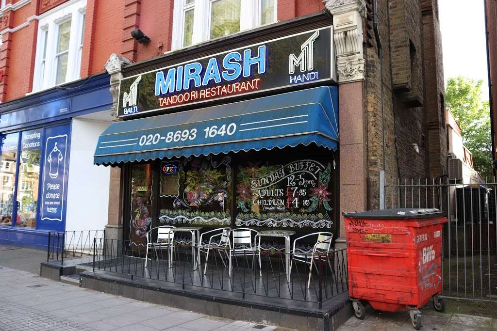 Mirash Tandoori | 94 Grove Vale, East Dulwich, London SE22 8DT, UK | Phone: 020 8693 1640