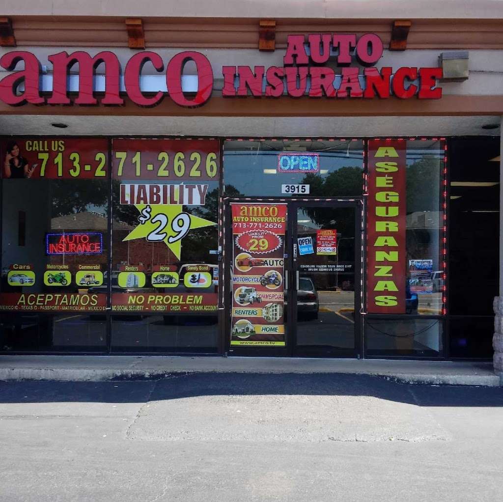 AMCO Auto Insurance - Pasadena, TX | 3915 S Shaver St, Pasadena, TX 77504, USA | Phone: (713) 271-2626