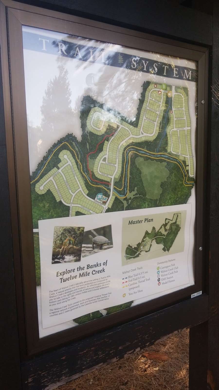 Walnut Creek Blue Trail - Trailhead | 79205 Ridgehaven Rd, Lancaster, SC 29720, USA | Phone: (877) 654-2220