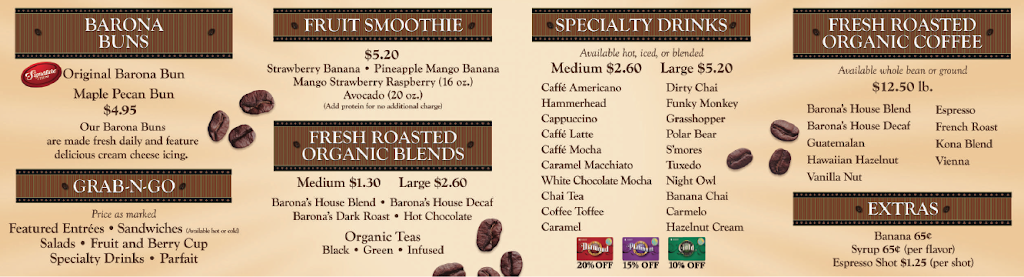 Barona Coffee Company | 1932 Wildcat Canyon Rd, Lakeside, CA 92040, USA | Phone: (619) 328-6010