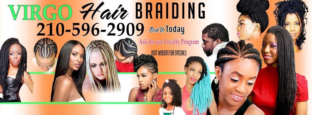 Virgo Hair Braiding Salon | 6220 Binz-Engleman Rd #105, San Antonio, TX 78244, USA | Phone: (210) 201-0167