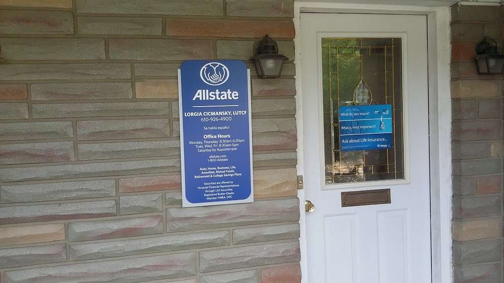 Lorgia Cicmansky: Allstate Insurance | 4612 Pottsville Pike, Reading, PA 19605 | Phone: (610) 926-4900