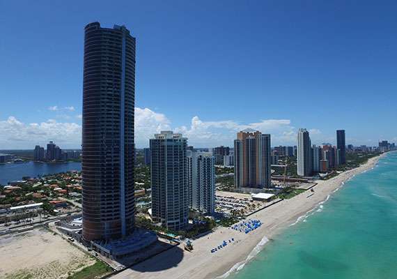 Porsche Design Tower Miami Sales Center | 18555 Collins Ave, Sunny Isles Beach, FL 33160, USA | Phone: (305) 974-0500