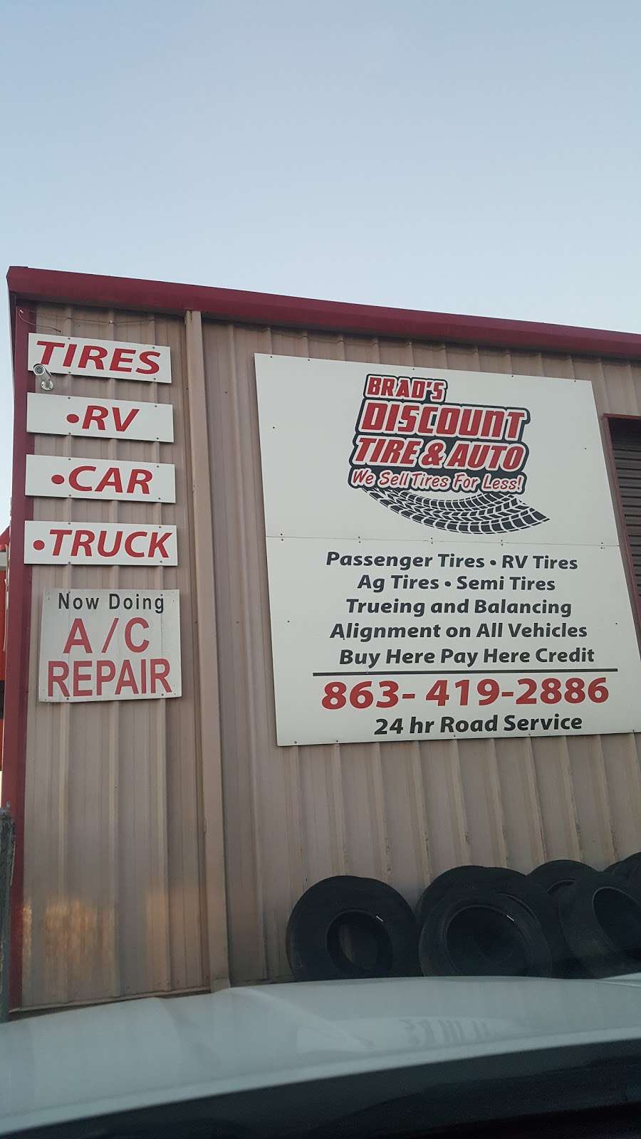 Brads Discount Tire & Auto | 38190 US-27, Davenport, FL 33837, USA | Phone: (863) 419-2886