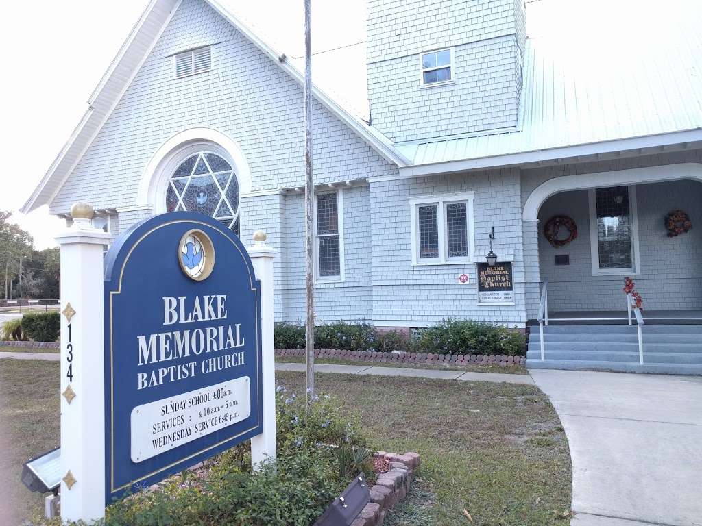 Blake Memorial Baptist Church | 134 N Euclid Ave, Lake Helen, FL 32744, USA | Phone: (386) 228-2151