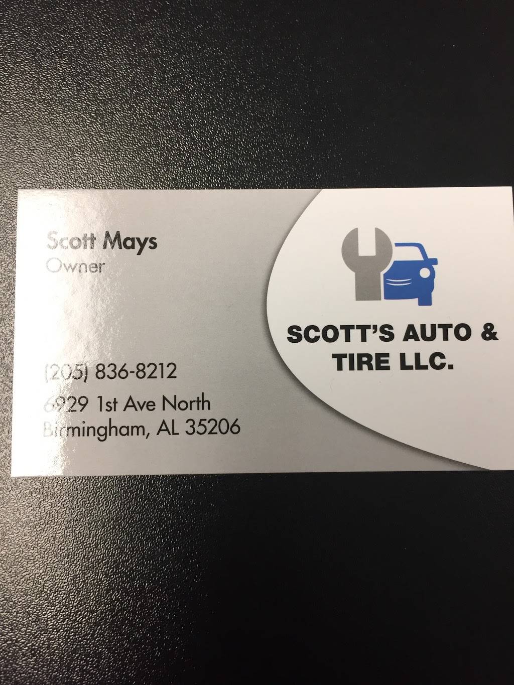 Scotts Auto & Tire | 6929 1st Ave N, Birmingham, AL 35206, USA | Phone: (205) 836-8212