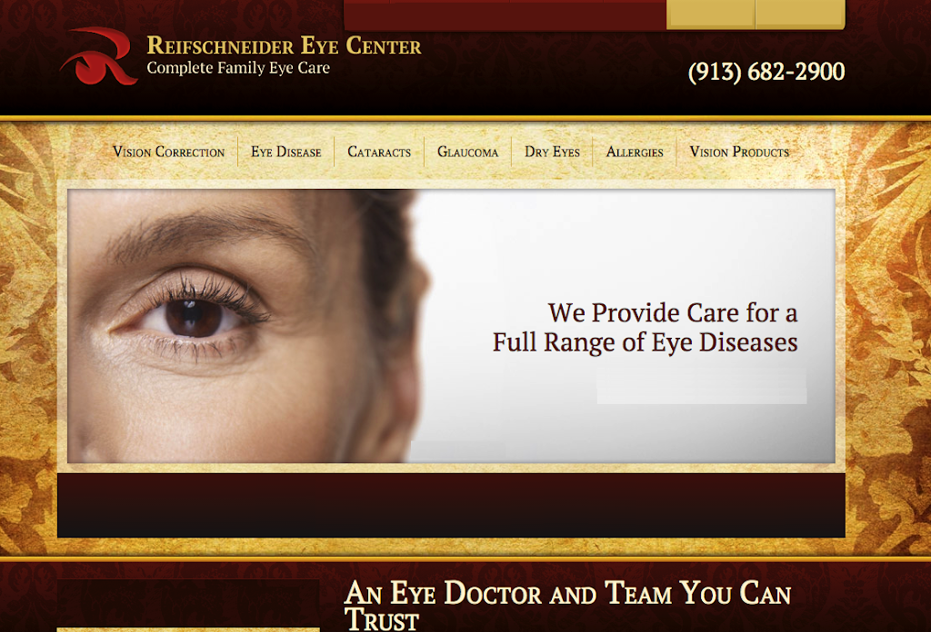 Reifschneider Eye Center | 1001 6th Ave #100, Leavenworth, KS 66048, USA | Phone: (913) 682-2900