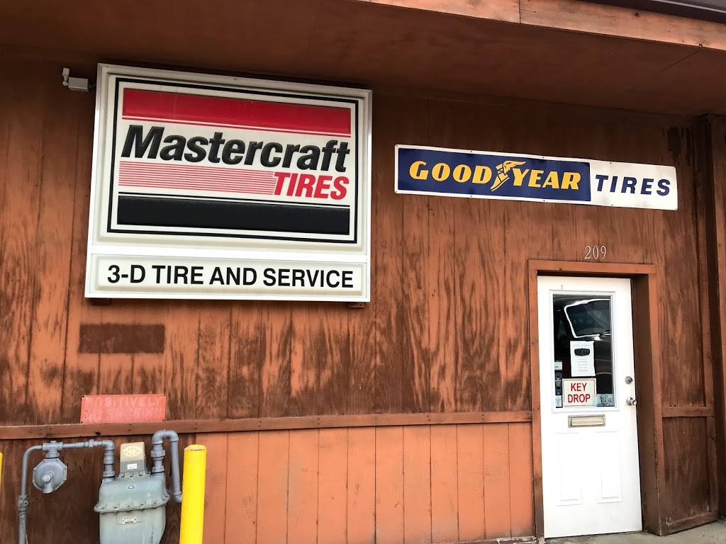 3-D Tire & Services | 209 N Jackson St, Greencastle, IN 46135, USA | Phone: (765) 653-3111