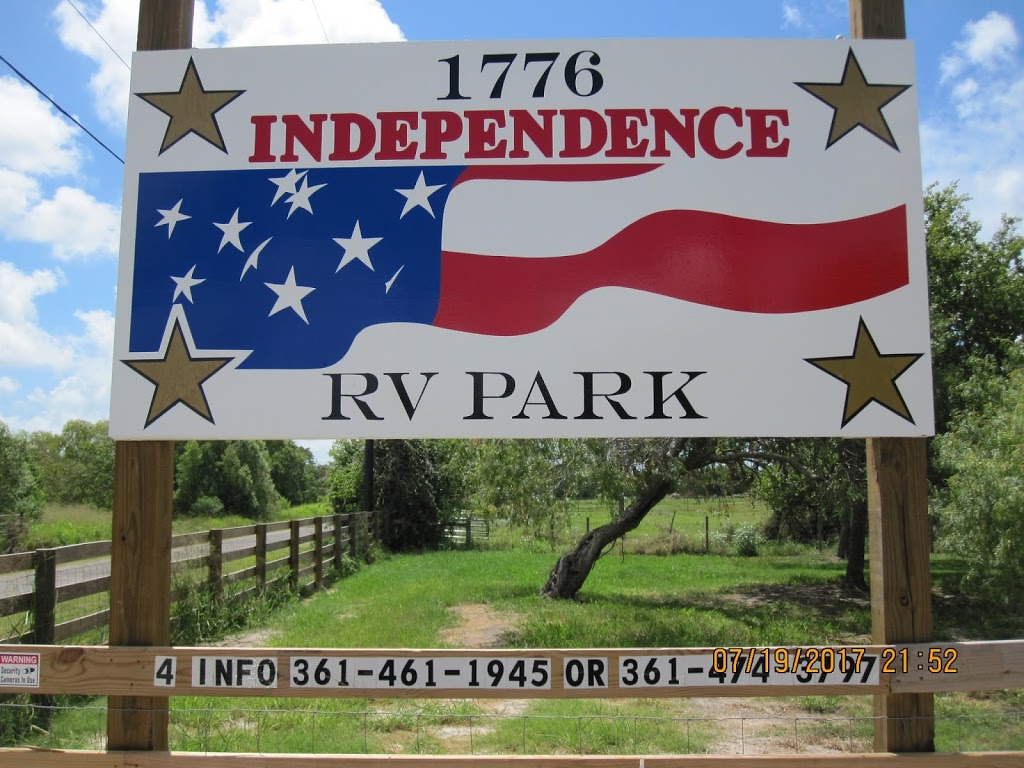 Independence RV Park | 2487 Co Rd 1776, Aransas Pass, TX 78336, USA | Phone: (361) 461-1945