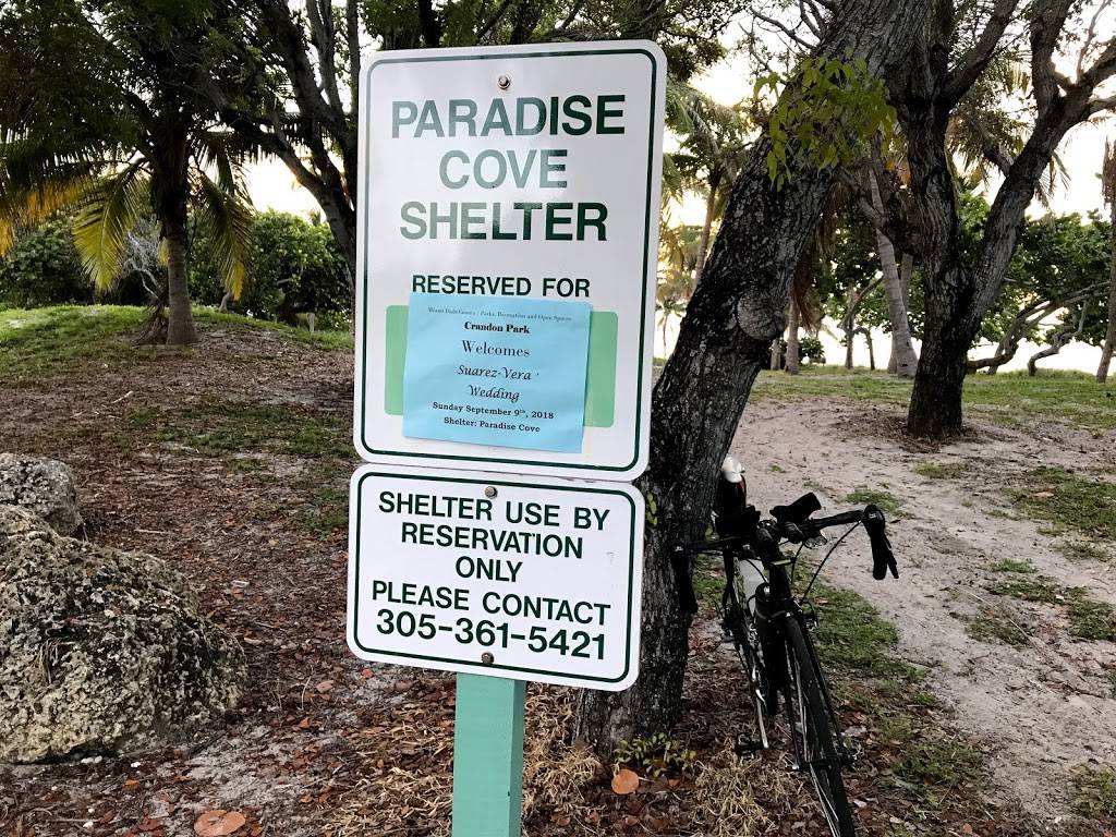 Crandon Park Paradise Cove Shelter | 6747 Crandon Blvd, Key Biscayne, FL 33149, USA | Phone: (305) 361-5421 Crandon Park Paradise Cove Shelter | 6747 Crandon Blvd, Key Biscayne, FL 33149, USA | Phone: (305) 361-5421