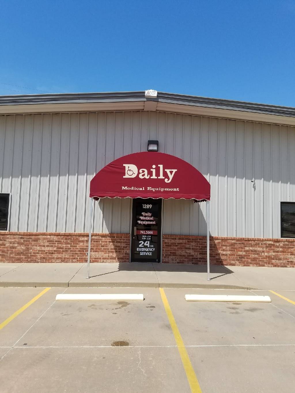 Daily Medical Equipment # 2 | 1289 N Air Depot Blvd, Midwest City, OK 73110, USA | Phone: (405) 741-5666