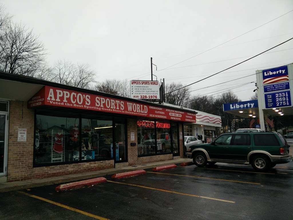 Appcos Sports World | 614 South Ave, Secane, PA 19018, USA | Phone: (610) 328-1976