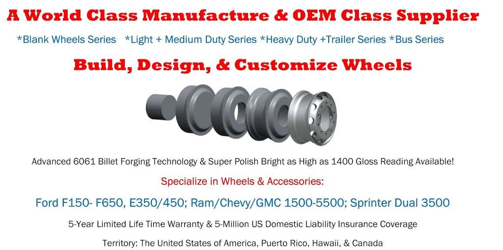 Aluminum Wheels MFG Inc. | 5550 E Jurupa St #B, Ontario, CA 91761, USA | Phone: (909) 947-1188