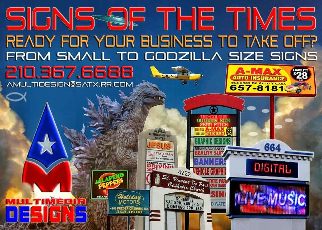 A M Multimedia Designs | 239 Demya Dr, San Antonio, TX 78207, USA | Phone: (210) 367-6688