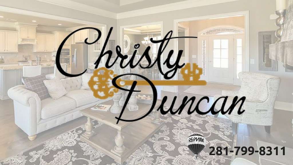My Realtor Christy Duncan | 6401 Cypresswood Dr Suite 100, Spring, TX 77379, USA | Phone: (281) 799-8311