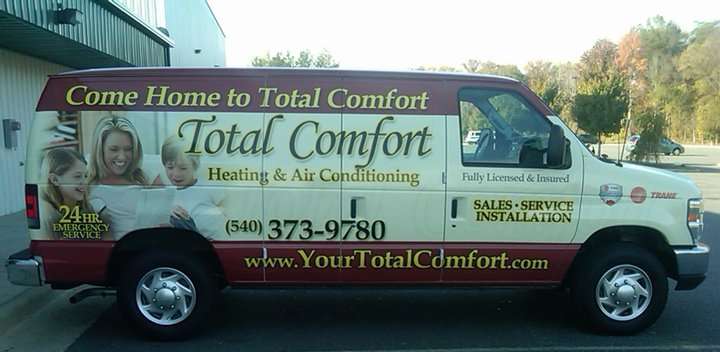 Total Comfort Heating, Air & Plumbing | 2403 Airport Ave, Fredericksburg, VA 22401, USA | Phone: (540) 373-9780