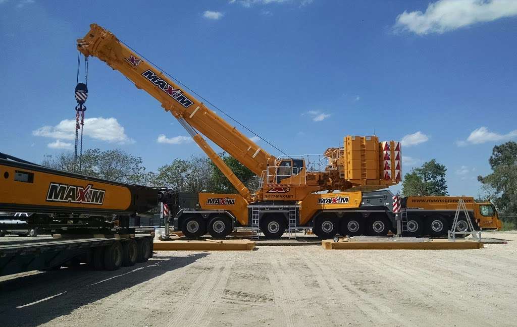 Maxim Crane Works | 15919 Jacintoport Blvd, Houston, TX 77015, USA | Phone: (281) 452-0101