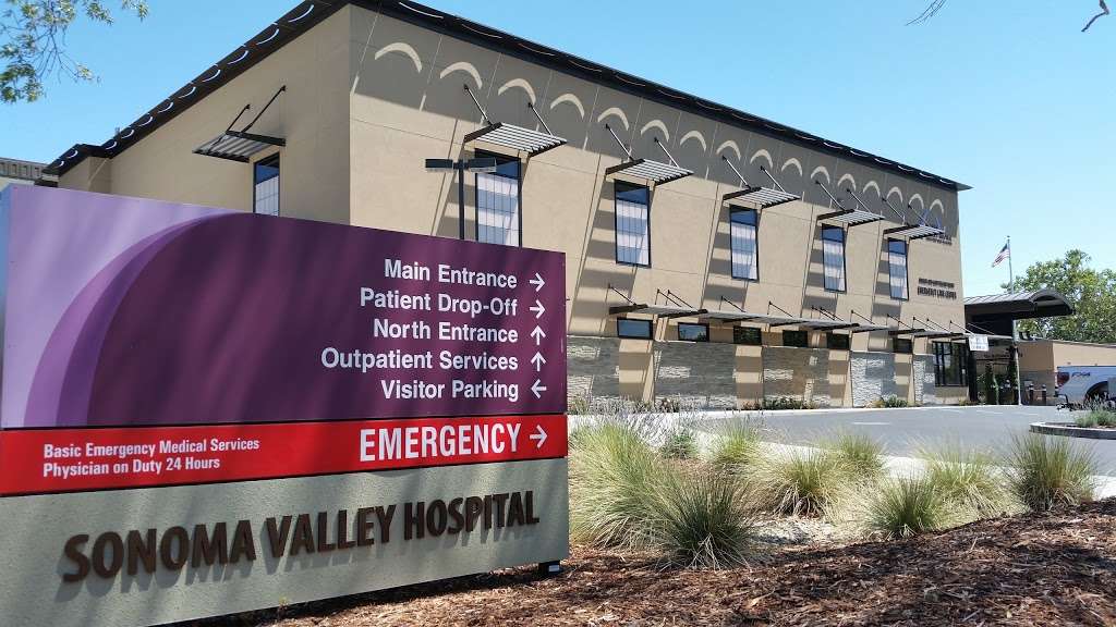 Sonoma Valley Hospital | 347 Andrieux St, Sonoma, CA 95476, USA | Phone: (707) 935-5070