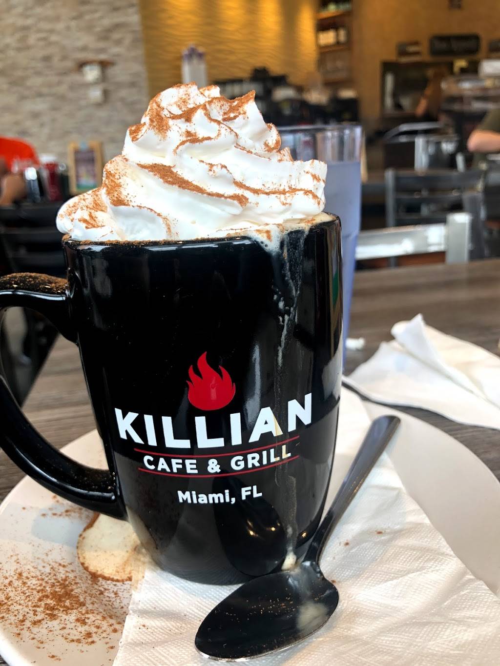 Killian Cafe & Grill | 11740 SW 104th St, Miami, FL 33186, USA | Phone: (786) 773-2377