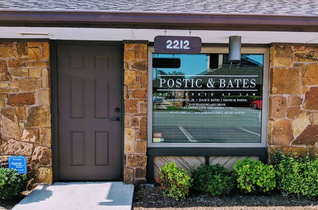 Postic & Bates, P.C. | 2212 Shadowlake Dr, Oklahoma City, OK 73159, USA | Phone: (405) 691-5080