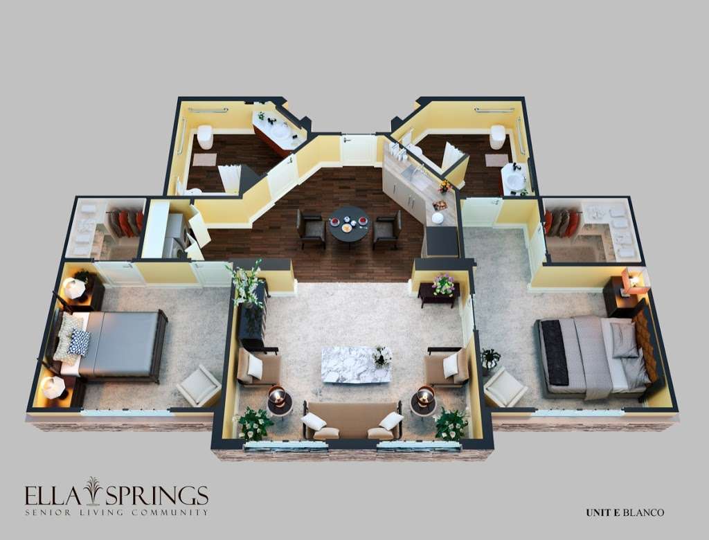 Ella Springs Senior Living Community | 16700 Ella Blvd, Houston, TX 77090, USA | Phone: (281) 560-4311