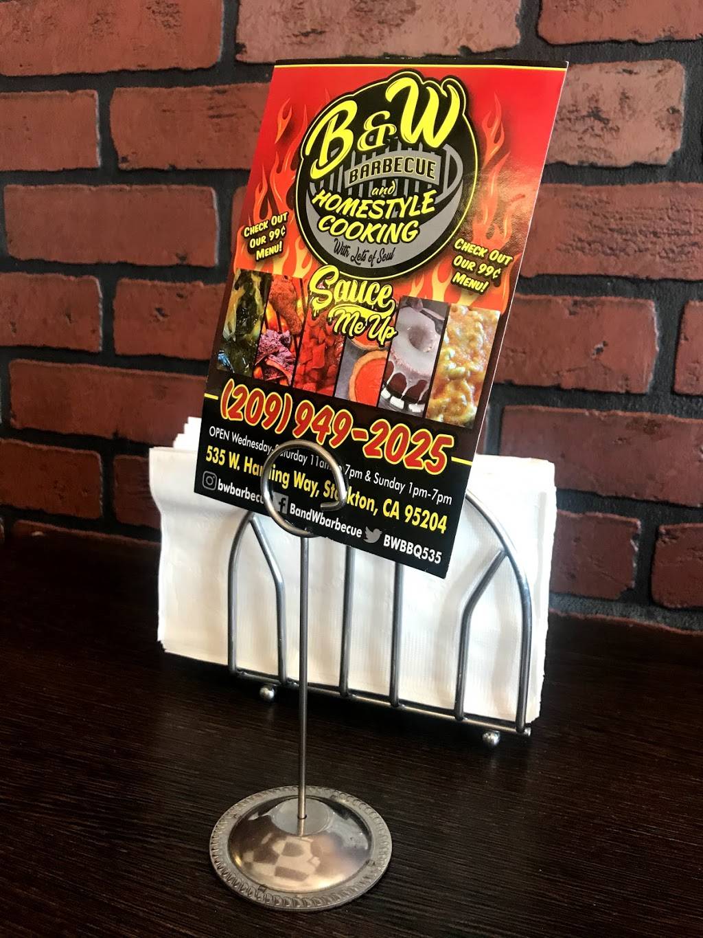 B&W BBQ | 535 W Harding Way, Stockton, CA 95204, USA | Phone: (209) 949-2025