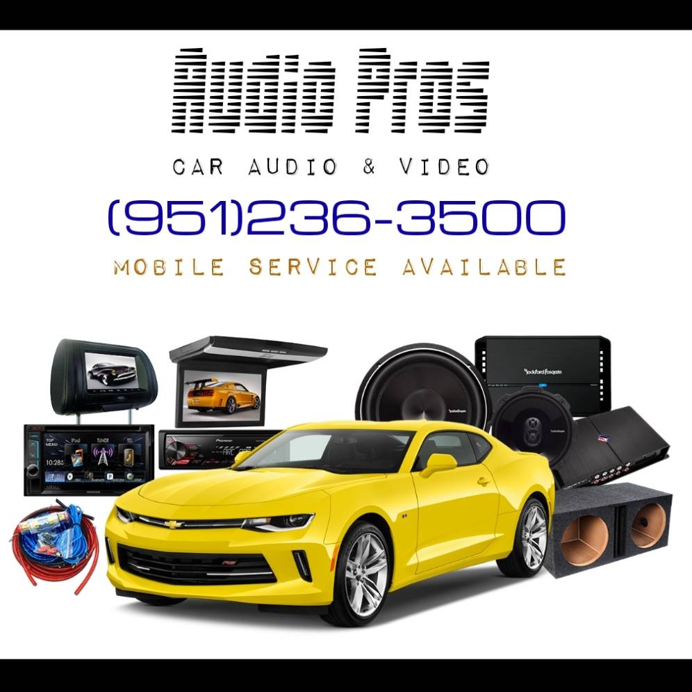 Audio Pros | 3564 Cajon Blvd suite c, San Bernardino, CA 92407, USA | Phone: (951) 236-3500