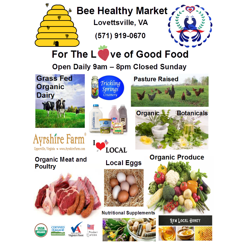 Bee Healthy Market | 24 E Broad Way a, Lovettsville, VA 20180, USA | Phone: (540) 822-5709