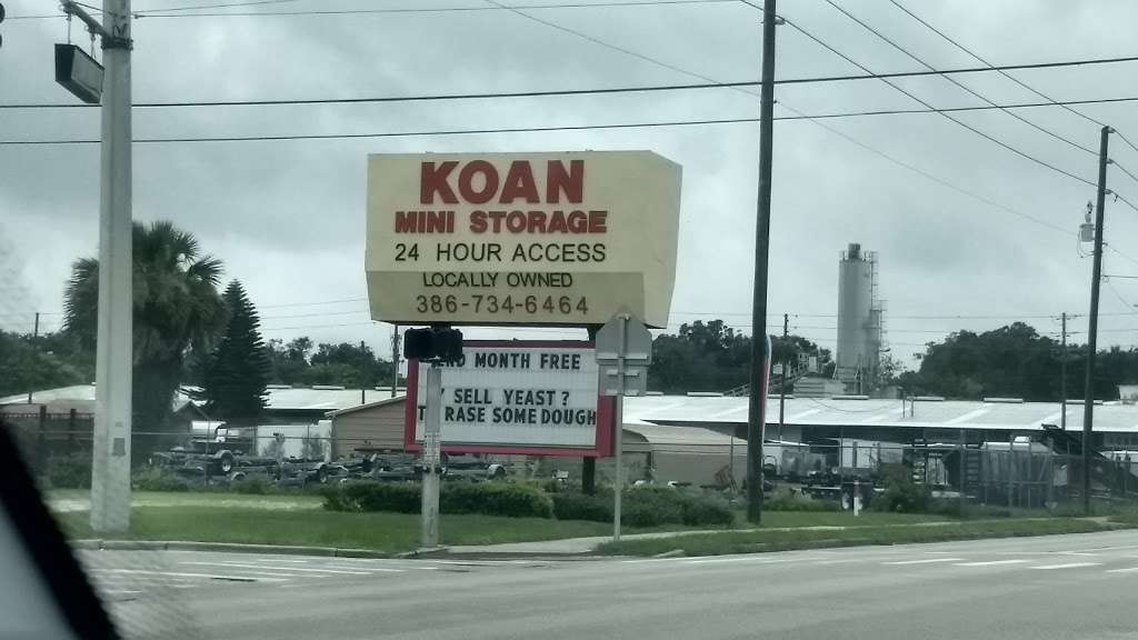 Koan Mini Storage | 499 N Spring Garden Ave, DeLand, FL 32720, USA | Phone: (386) 734-6464