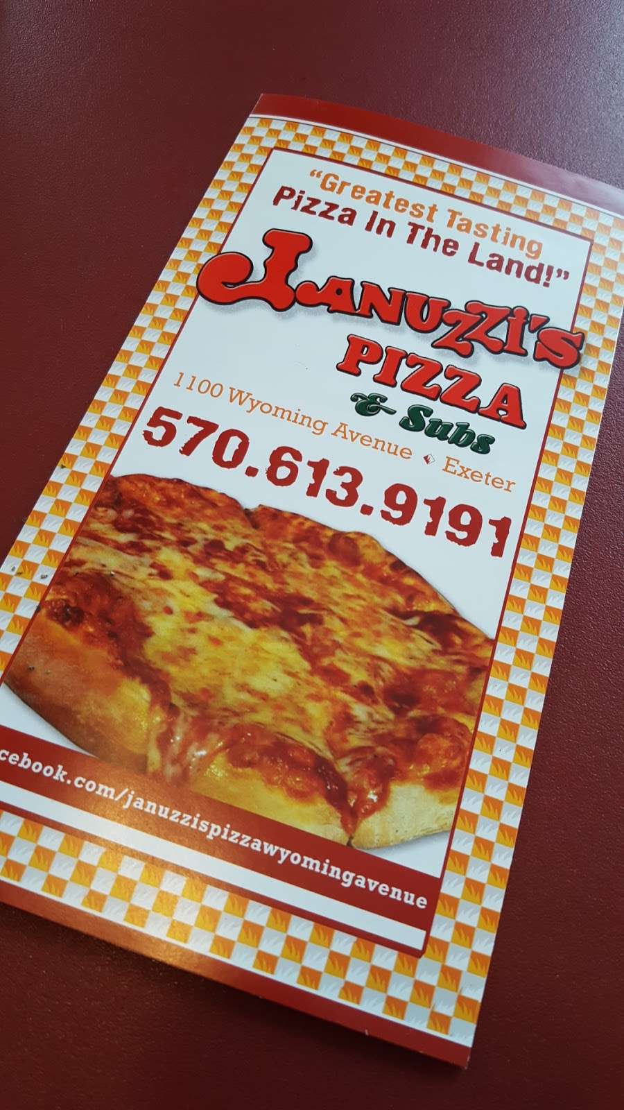 Januzzis Pizza & Subs | 1100 Wyoming Ave, Exeter, PA 18644, USA | Phone: (570) 613-9191