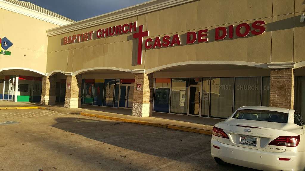 Baptist Church Casa De Dios | 16305 Westheimer Rd # 108, Houston, TX 77082 | Phone: (281) 920-3087