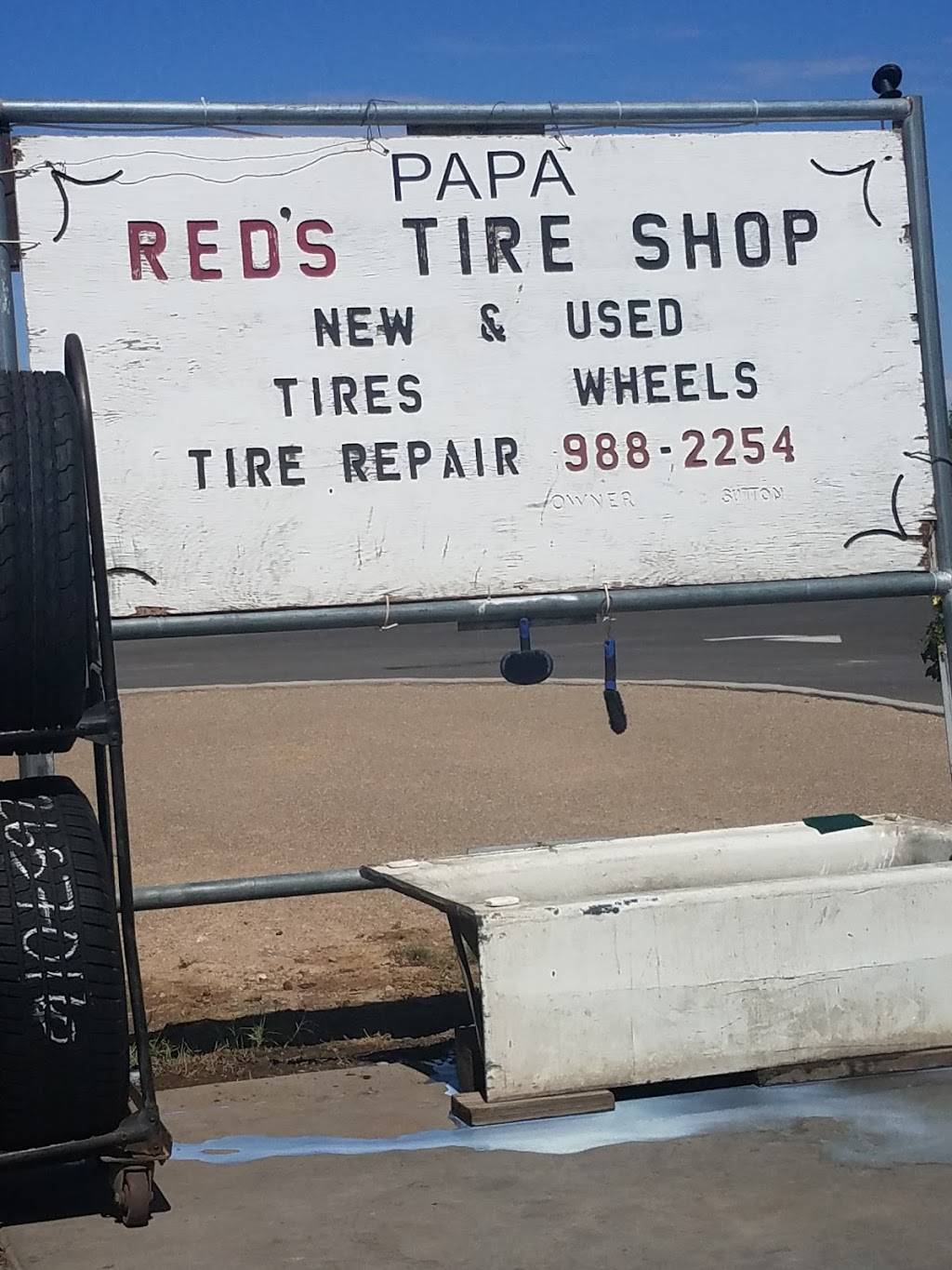 Papa Reds Tire Shop | 25801 S Power Rd, Queen Creek, AZ 85142, USA | Phone: (480) 988-2254