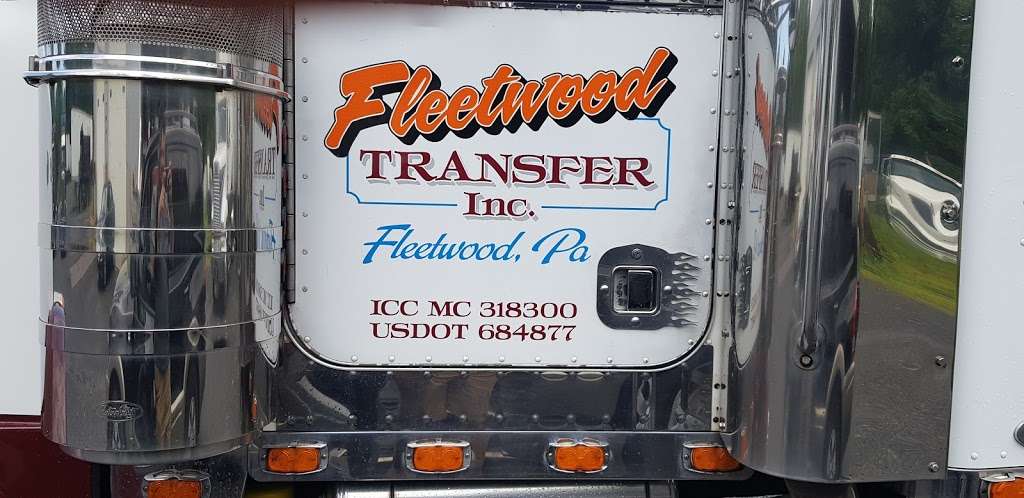 Fleetwood Transfer Inc | 418 Blandon Rd, Fleetwood, PA 19522 | Phone: (610) 944-7733