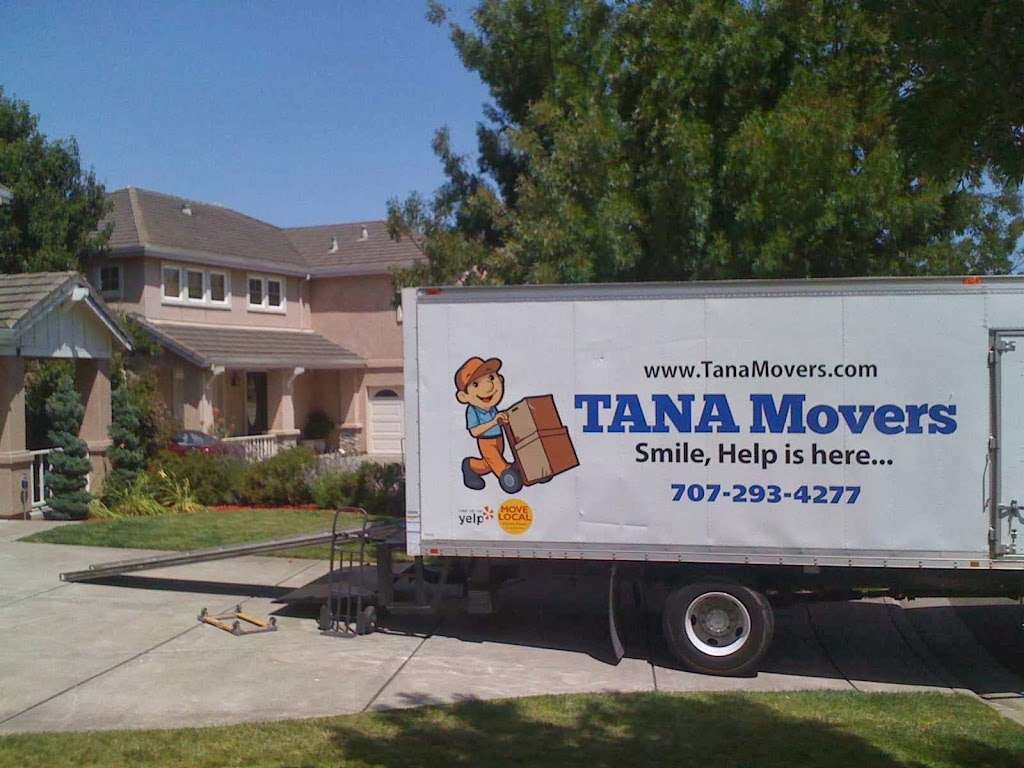 Tana Movers & Storage | 4166 Santa Rosa Ave, Santa Rosa, CA 95407, USA | Phone: (707) 293-4277