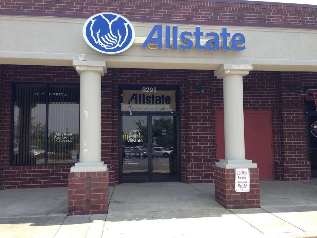 Alice Good: Allstate Insurance | 929 Concord Pkwy S Ste I, Concord, NC 28027 | Phone: (704) 795-5005