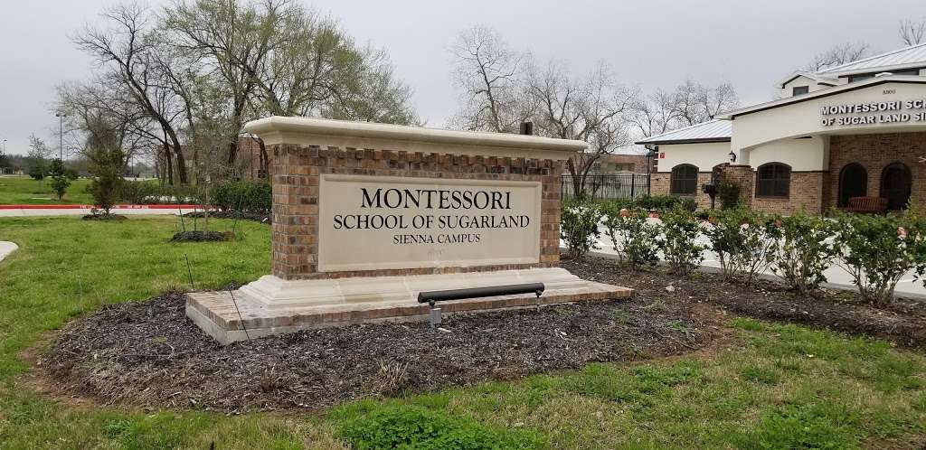 Montessori School of Sugar Land, Sienna | 8900 Sienna Ranch Rd, Missouri City, TX 77459 | Phone: (281) 778-9780