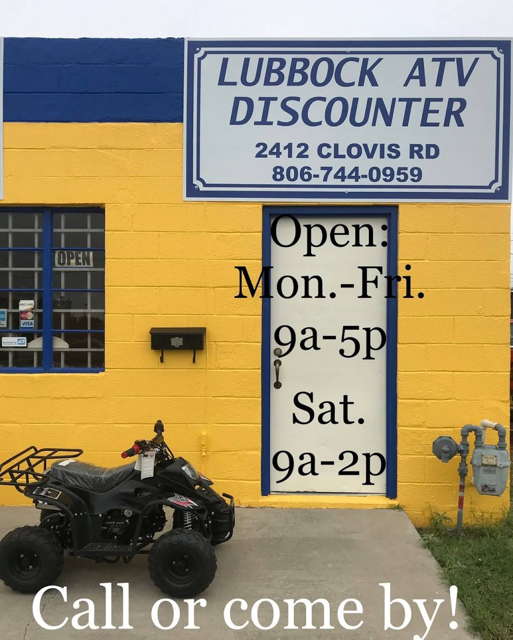 Lubbock ATV Discounter | 2412 Clovis Rd, Lubbock, TX 79415, USA | Phone: (806) 744-0959