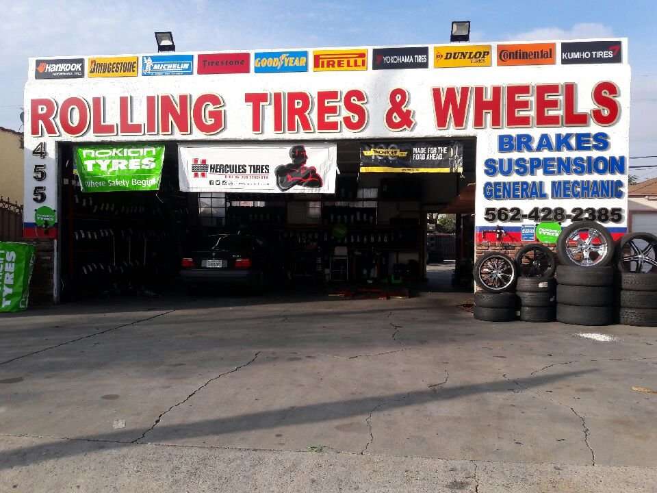 Rolling tires and wheels #9 | 455 E South St, Long Beach, CA 90805, USA | Phone: (562) 428-2385