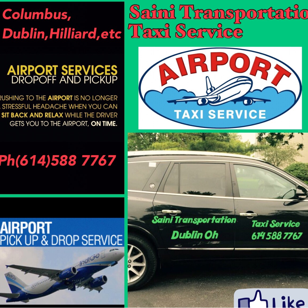 Saini Taxi & Airport Transportation service | 5712 Lakeside Crossing, Dublin, OH 43016, USA | Phone: (614) 588-7767