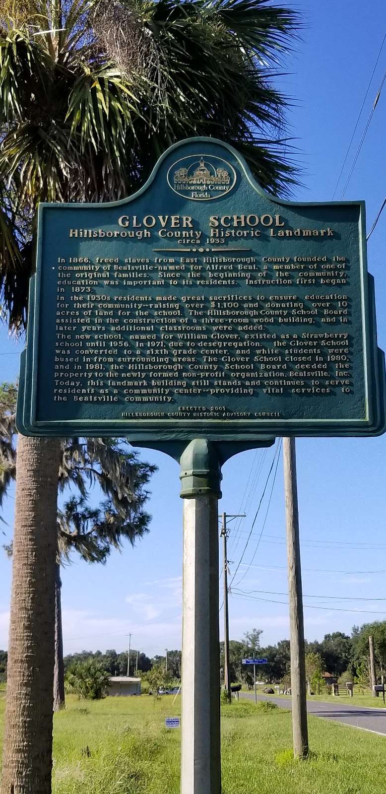 Glover School | 5104 Horton Rd, Plant City, FL 33567, USA | Phone: (813) 737-1352