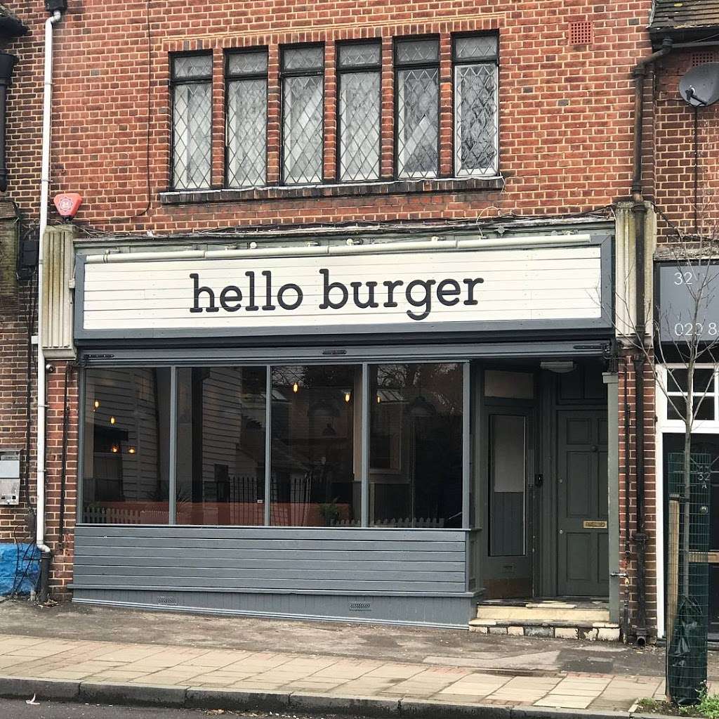 Hello Burger | 34 Hayes St, Bromley BR2 7LD, UK | Phone: 020 8462 2426