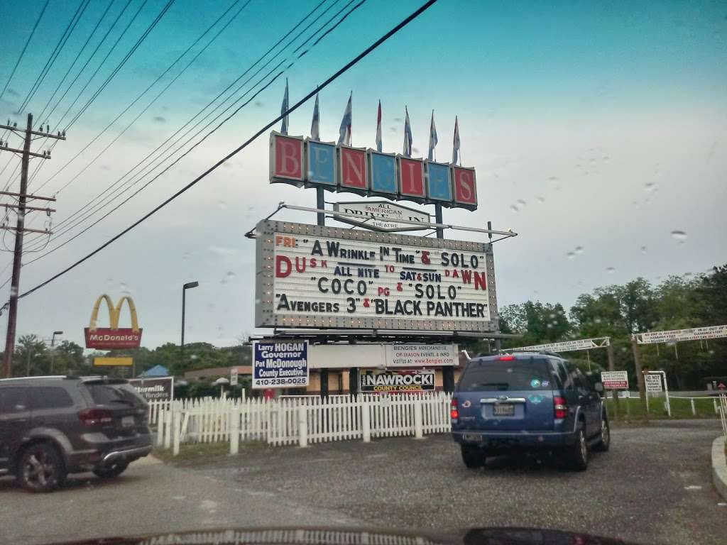 Bengies Drive-In Theatre | 3417 Eastern Blvd, Middle River, MD 21220 | Phone: (410) 687-5627