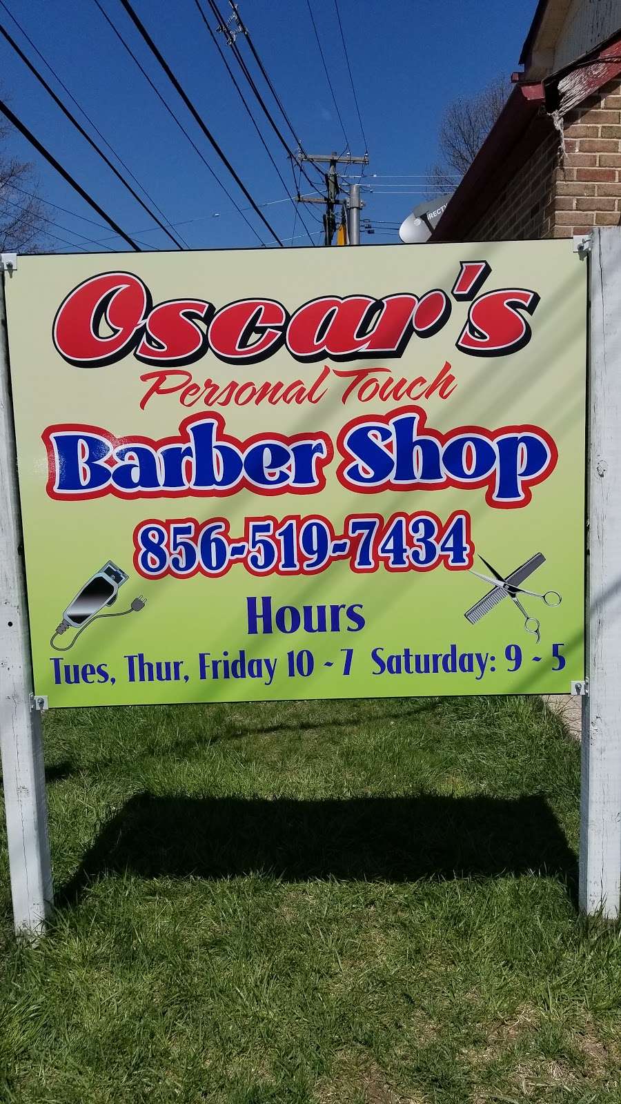Oscars Personal Touch Barber Shop | 101 Warwick Rd, Lawnside, NJ 08045, USA | Phone: (609) 519-7434