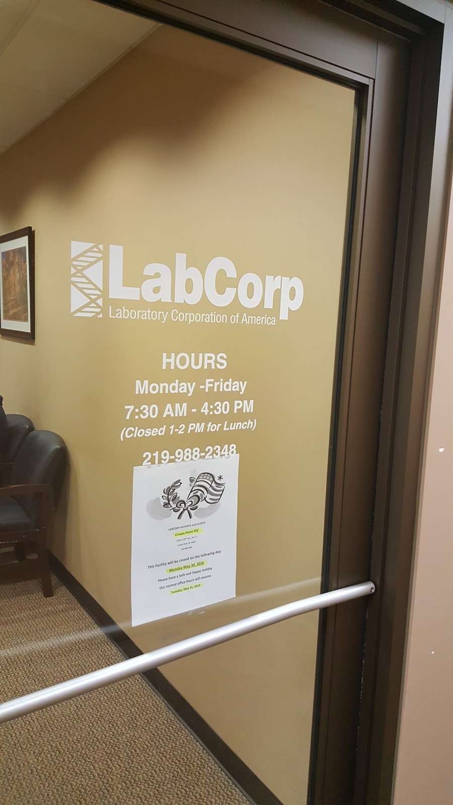 LabCorp | 9150 E 109th Ave Ste C-1, Crown Point, IN 46307, USA | Phone: (219) 988-2348