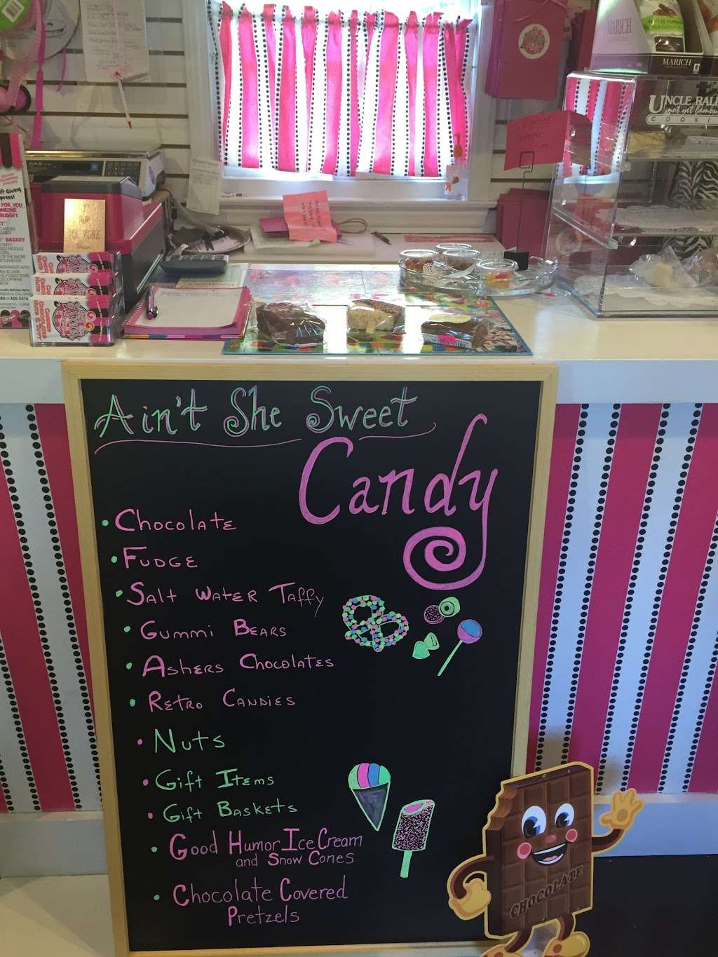 Aint She Sweet Candy Shop | 1943 Route 9 North Woodland Village, Cape May Court House, NJ 08210 | Phone: (609) 624-0002