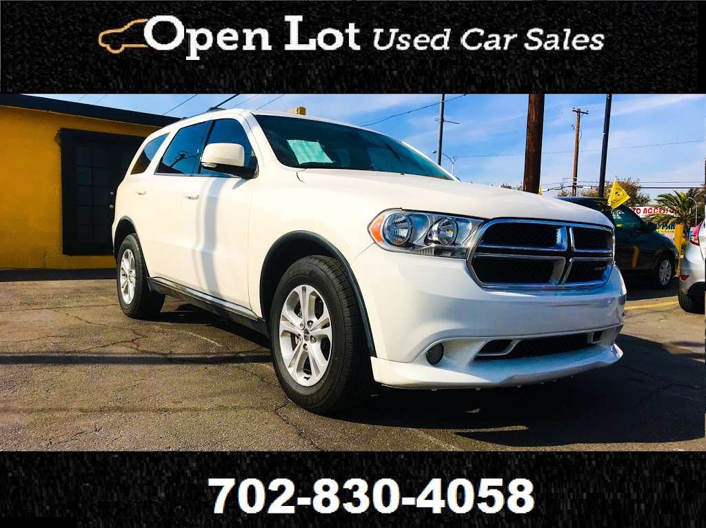 Open Lot Used Cars | 2610 N Las Vegas Blvd, North Las Vegas, NV 89030 | Phone: (702) 830-4058