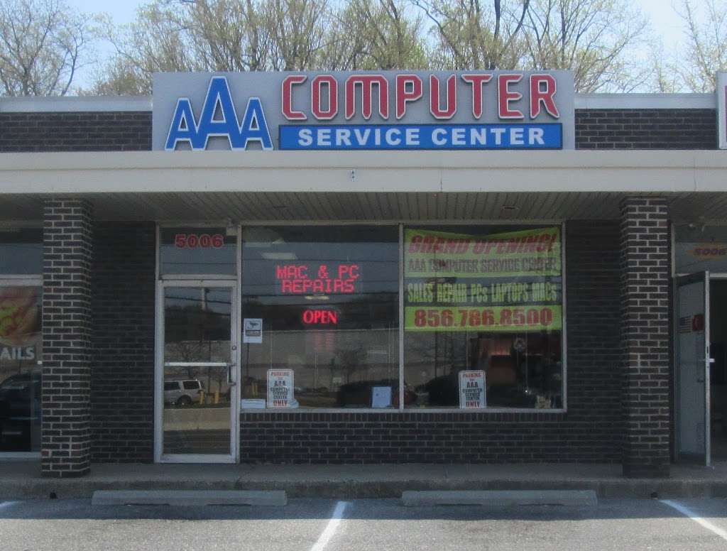 AAA Computer Service Center | 5006 US-130 #2, Delran, NJ 08075, USA | Phone: (856) 786-8500