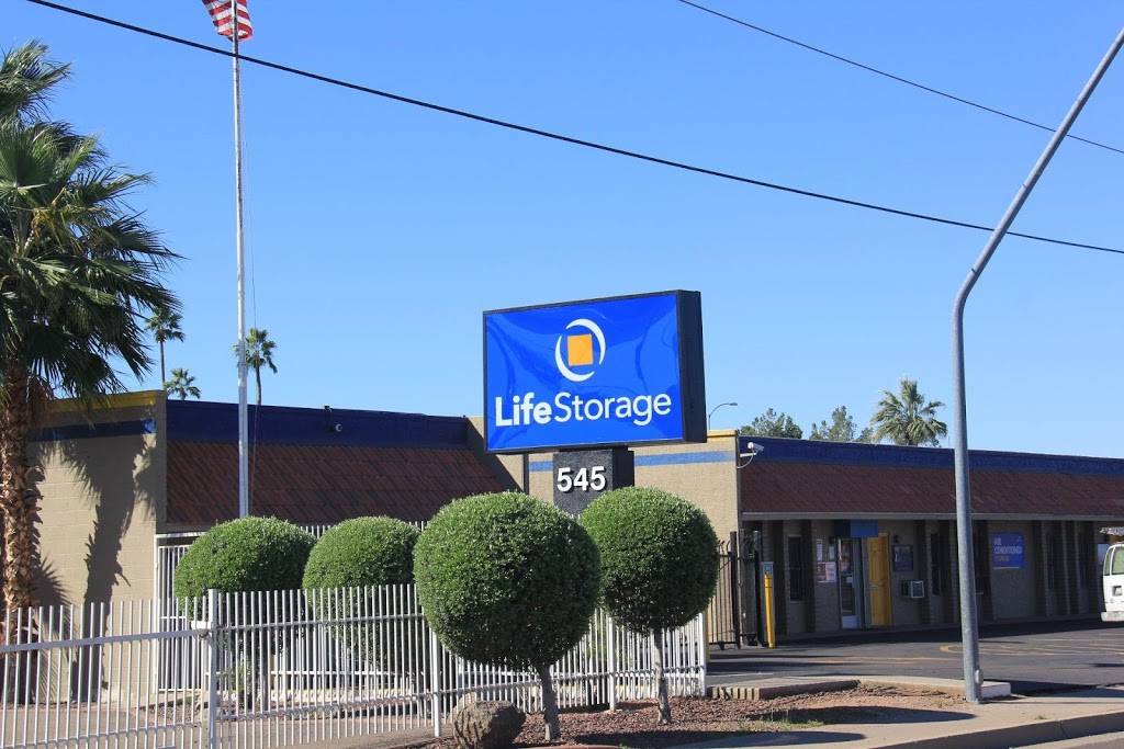 Life Storage - Mesa | 545 W Broadway Rd, Mesa, AZ 85210, USA | Phone: (480) 833-4343