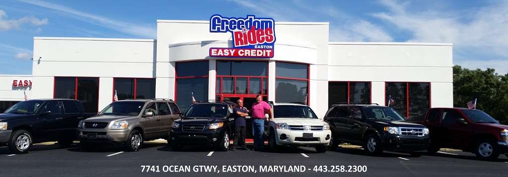 Freedom Rides | 7741 Ocean Gateway, Easton, MD 21601, USA | Phone: (443) 258-2300