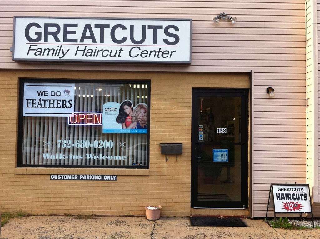 Greatcuts | 138 Lake Ave, Colonia, NJ 07067, USA | Phone: (732) 680-0200